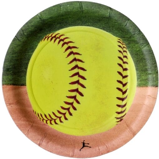 Fastpitch Plates Rnd 7&Quot; 8Ct