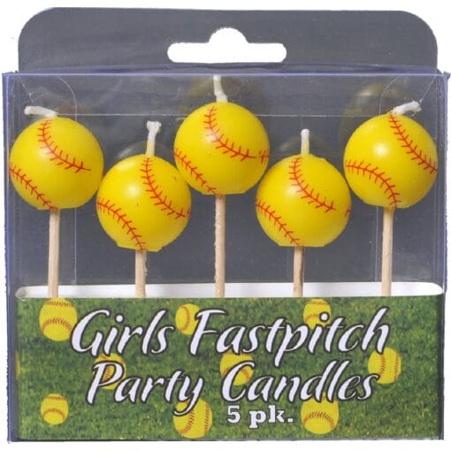 Fastpitch Candles 5Ct