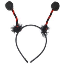 Ladybug Headband Boppers Black/Red