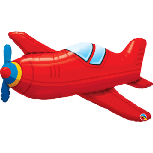 36&Quot; Shp Big Red Airplane Balloon