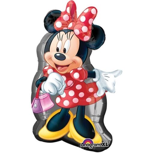 31&Quot; Shp Minnie Full Body Foil Balloon