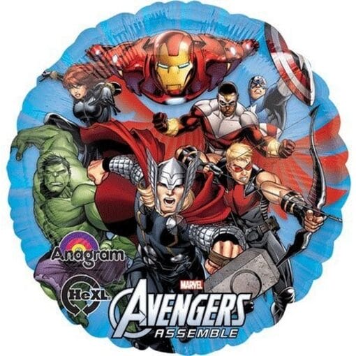 17&Quot; Rnd Avengers Assemble Foil