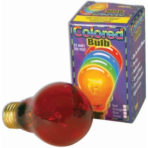 Color Lite Bulb Red 25 Watt 120 Volt