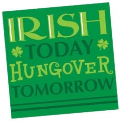 Irish Today... Napkins Beverage 18CT