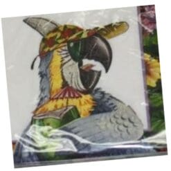 Caribbean Soul Parrot Napkins BVG 16CT