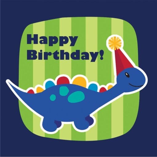 Little Dino Party Napkins Lunch Hbd 16Ct