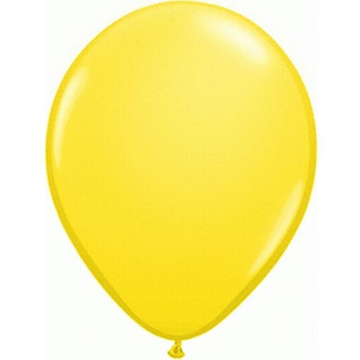11&Quot; Std Yellow Latex Balloons 100Ct
