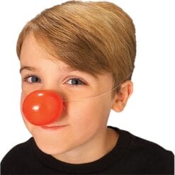 Clown Nose Plastic Red