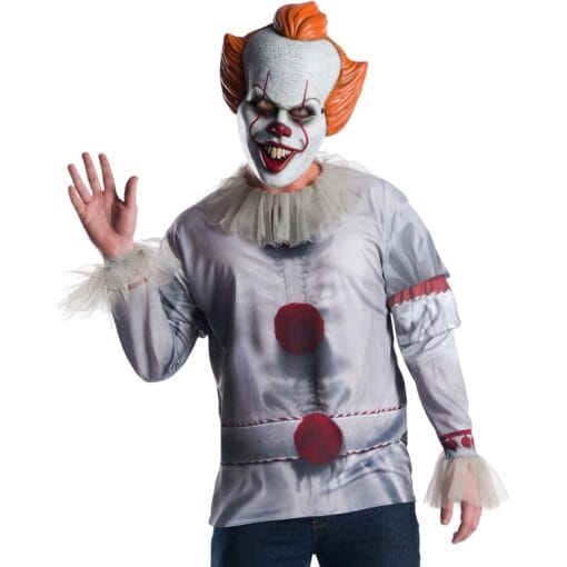 Pennywise Costume Top W/Mask Std