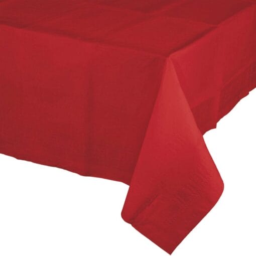 Classic Red Tablecover 54X108 Ppr/Poly