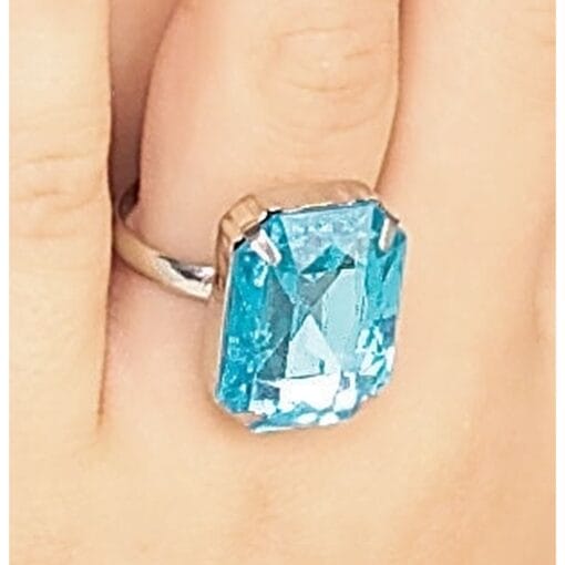 Jewel Ring Blue