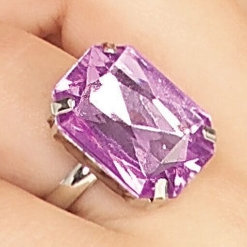 Jewel Ring-Lavender