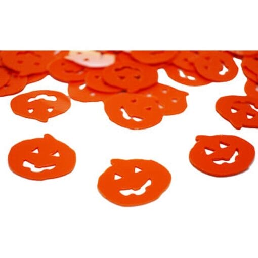 Confetti Pumpkin V1 Orange Pouch