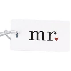 "Mr." Luggage Tag