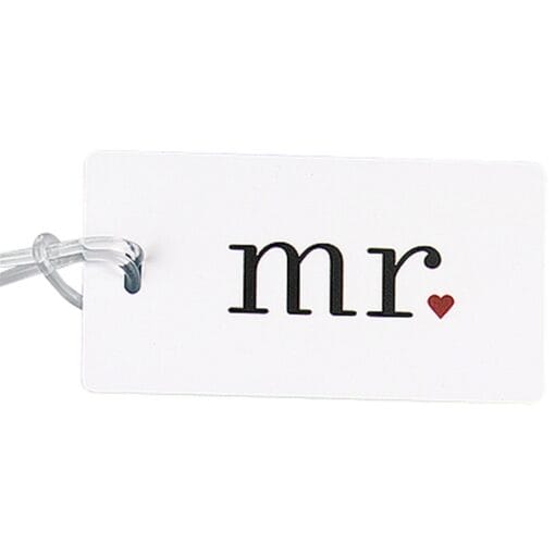 &Quot;Mr.&Quot; Luggage Tag