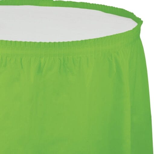 Fresh Lime Tableskirt 14Ft