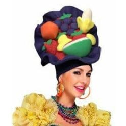 Funky Fresh Tutti Fruity Hat 12x16x4