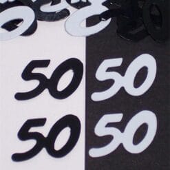 #50 White & Black OTH Confetti 1/2oz