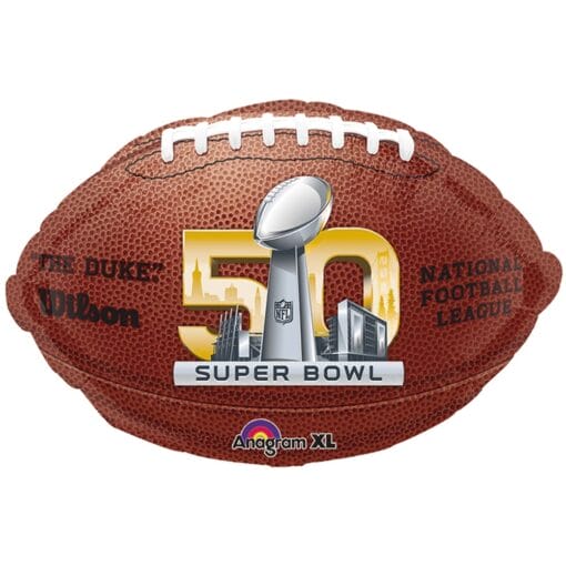 18&Quot; Shp Super Bowl 50 Foil Balloon