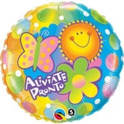 18" RND Aliviate Pronto Foil Balloon