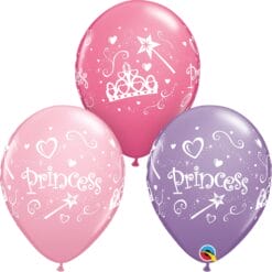 11" PRT Princess Latex Astd Colors 50CT