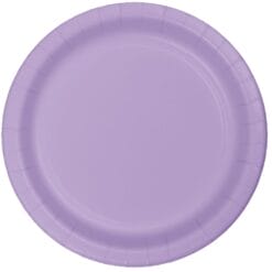 Lavender Plate Paper 7" 24CT