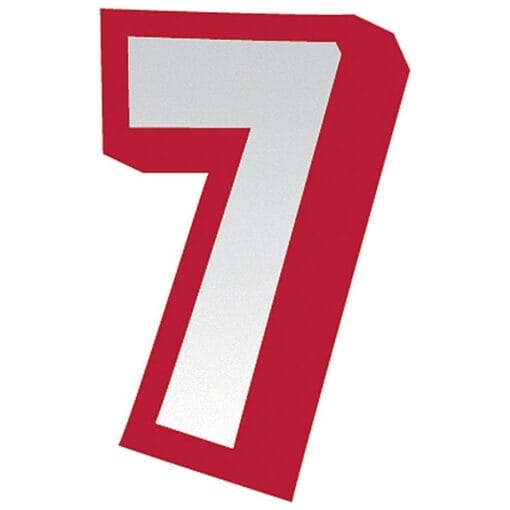 Jw Number 7 Sticker