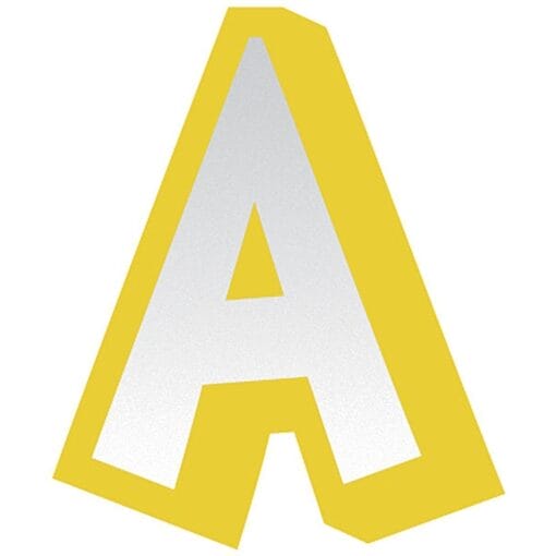 Jw Letter A Sticker