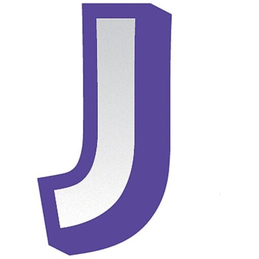 Jw Letter J Sticker