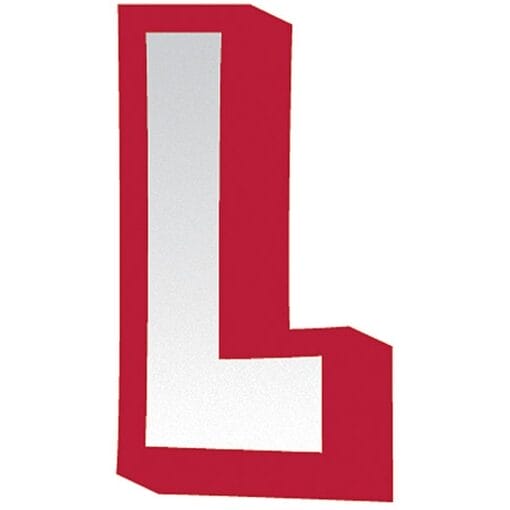 Jw Letter L Sticker