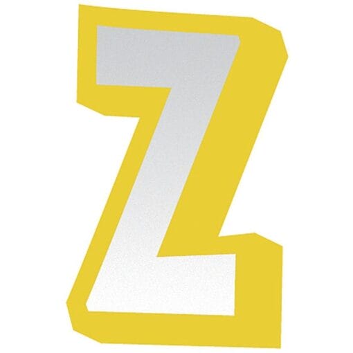 Jw Letter Z Sticker