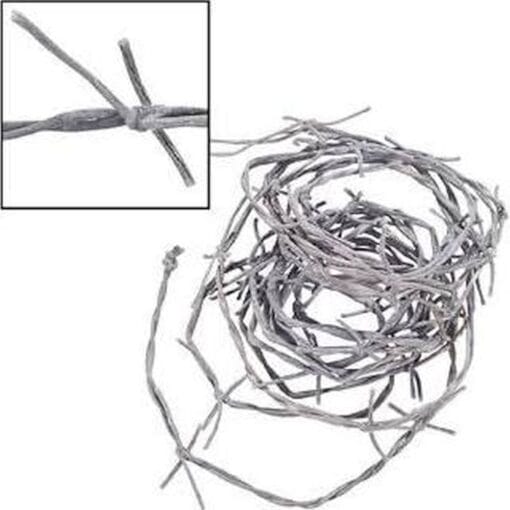 Barbed Wire Garland 12Ft