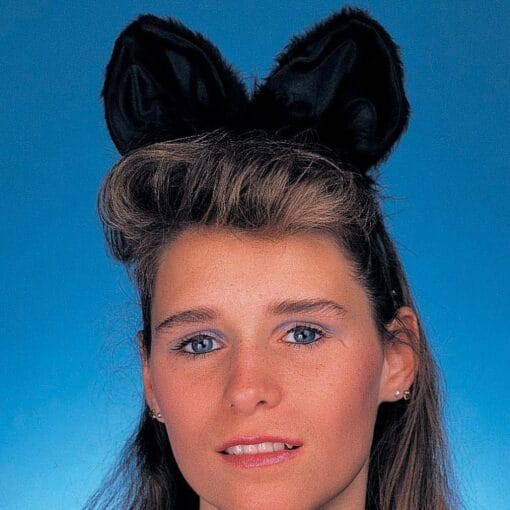 Cat Or Mouse Ears Deluxe Black