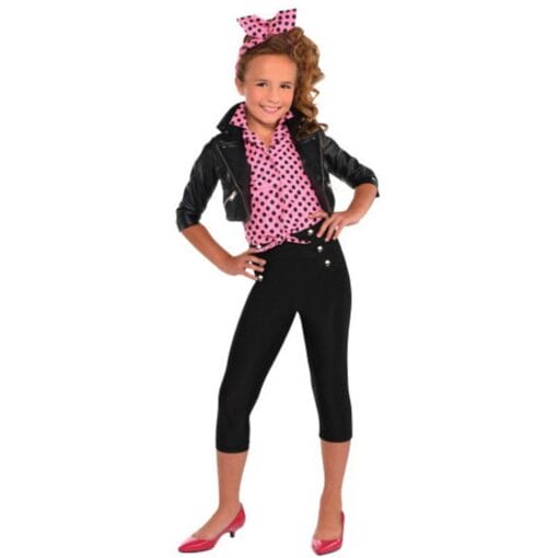 Greaser Girl Child Medium 8-10Yrs