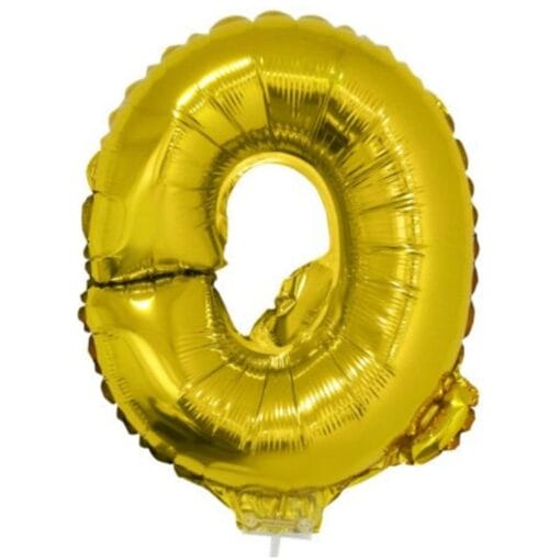 16&Quot; Ltr Gold Q Foil Balloon