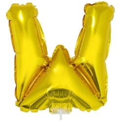 16" LTR Gold W Foil Balloon