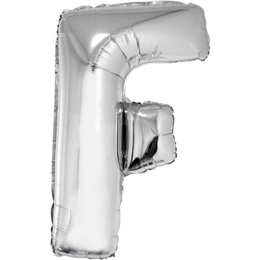 40&Quot; Ltr Silver F Foil Balloon