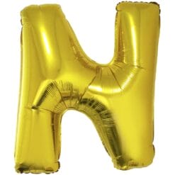 40" LTR Gold N Foil Balloon