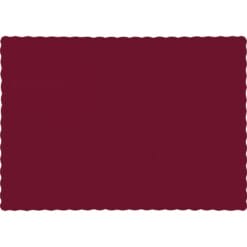 Burgundy Placemat Paper 50CT