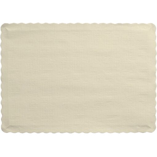 Ivory Placemat Paper 50Ct
