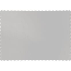S Silver Placemat Paper 50CT