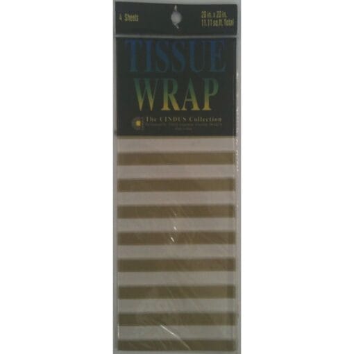 Gold Line Tissue Wrap 4Sht
