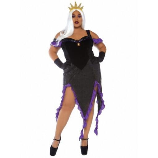 Sultry Sea Witch Dress Adult 3X/4X