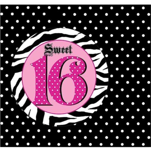 Sweet 16 Super Stylsh Invites 8Ct