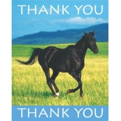 Wild Horses Thank You Notes 8CT