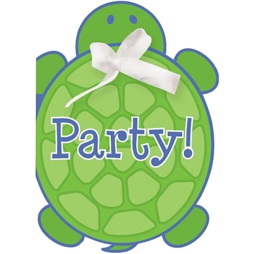 Mr Turtle Invites Dc Folded 8Ct