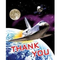 Space Odyssey Thank You Notes 8CT