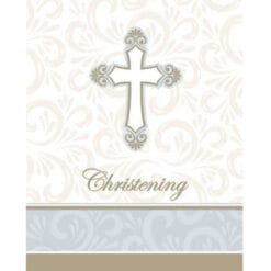 Divinity Christening Invitations 8CT