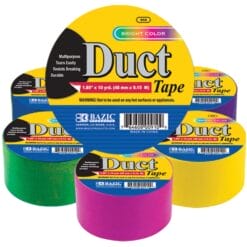 Tape Duct 1.88"x10Yd Astd Bright Colors
