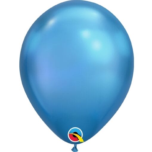 11&Quot; Crm Blue Laterx Balloons 100Ct